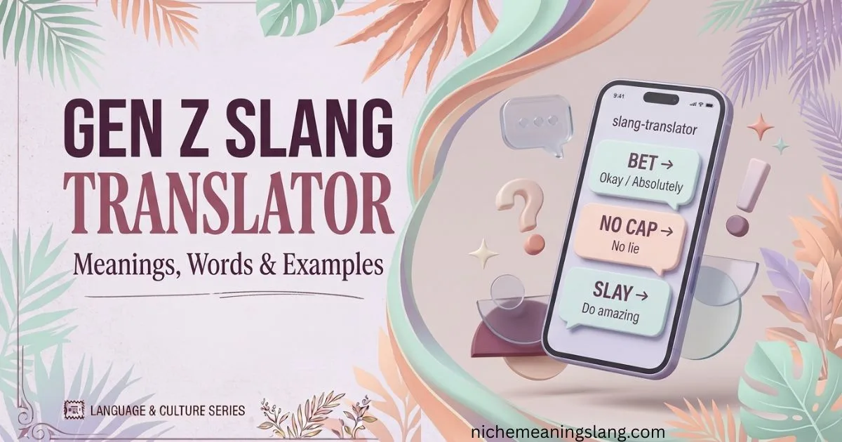 Gen Z Slang Translator: Meanings, Words & Examples