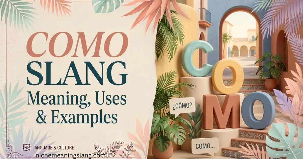 Como Slang: Meaning, Uses & Examples