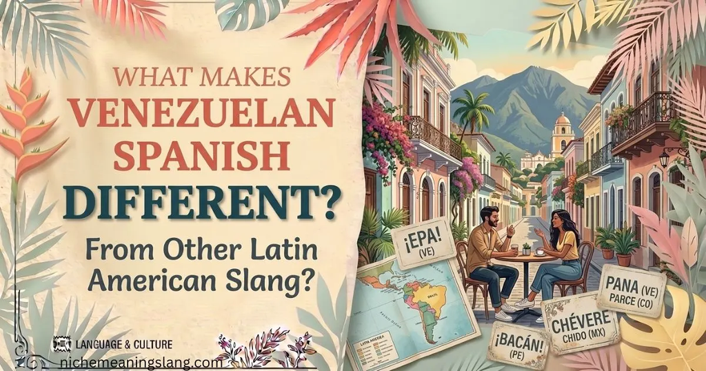 What Makes Venezuelan Spanish Different From Other Latin American Slang?