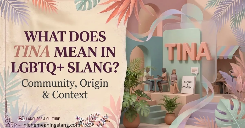 What Does Tina Mean in LGBTQ+ Slang?