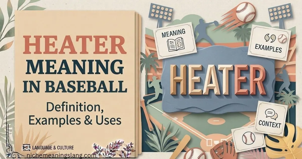 What Does Heater Mean in Baseball?