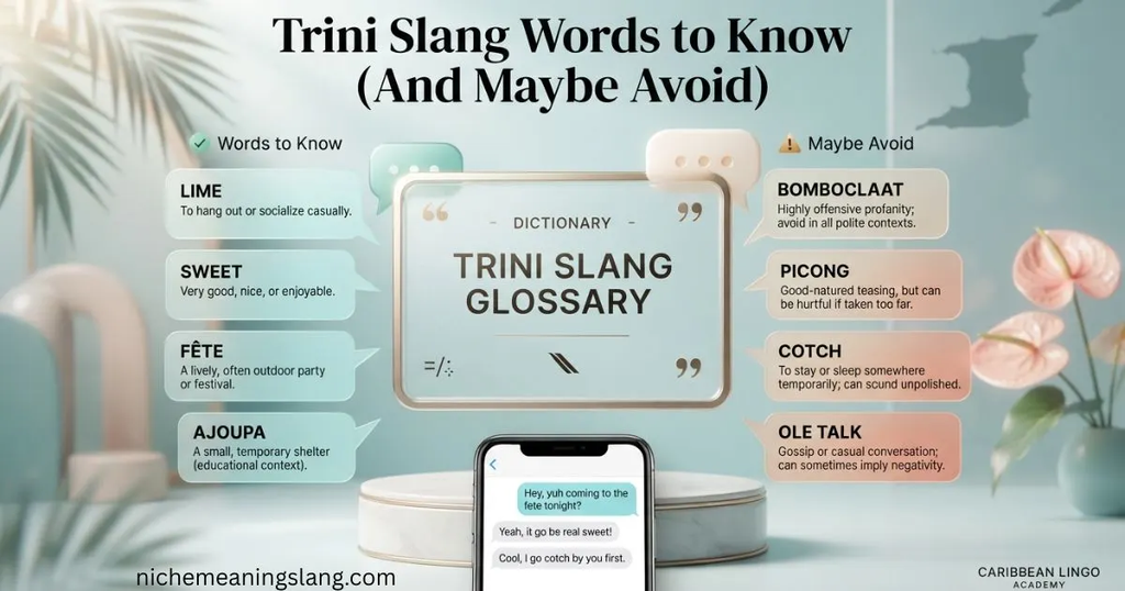 Trini Slang Words to Know (And Maybe Avoid)